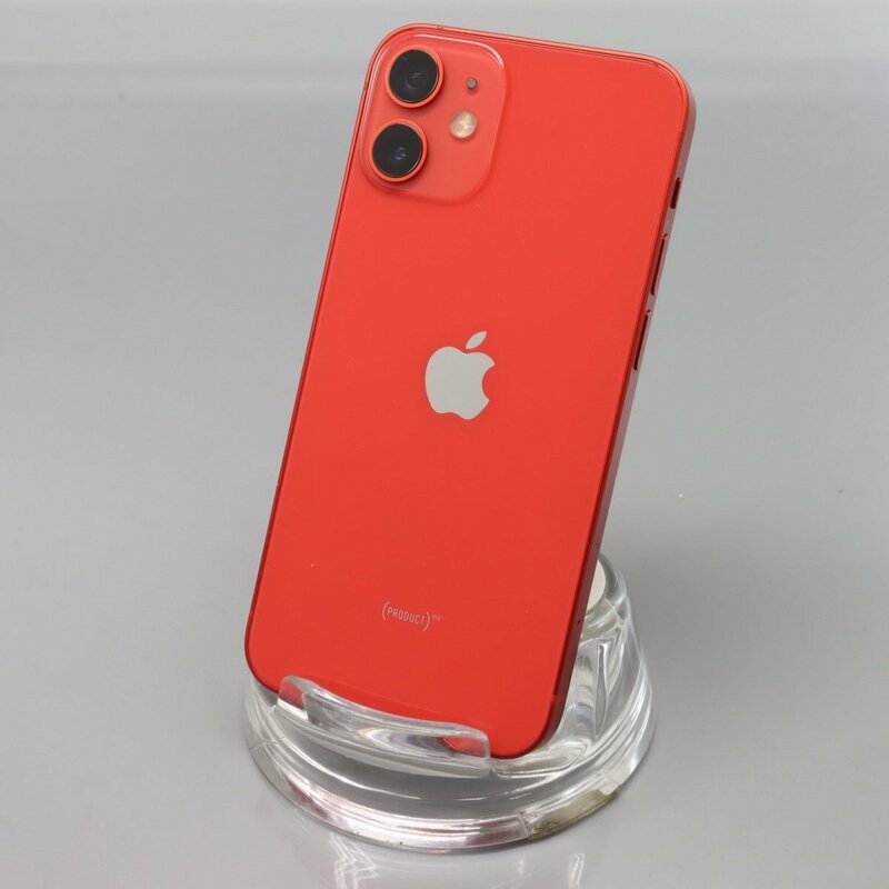 Apple iPhone12 mini 256GB (PRODUCT)RED A2398 MGDU3J/A バッテリ79% ■SIMフリー★Joshin5495【1円開始・送料無料】