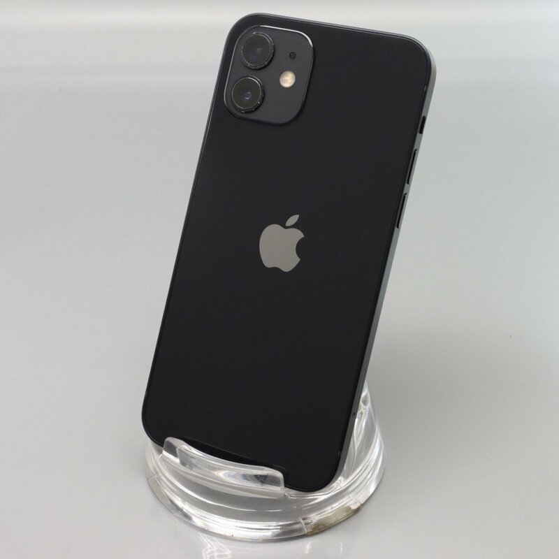 Apple iPhone12 64GB Black A2402 MGHN3J/A バッテリ79% ■SIMフリー★Joshin1144【1円開始・送料無料】