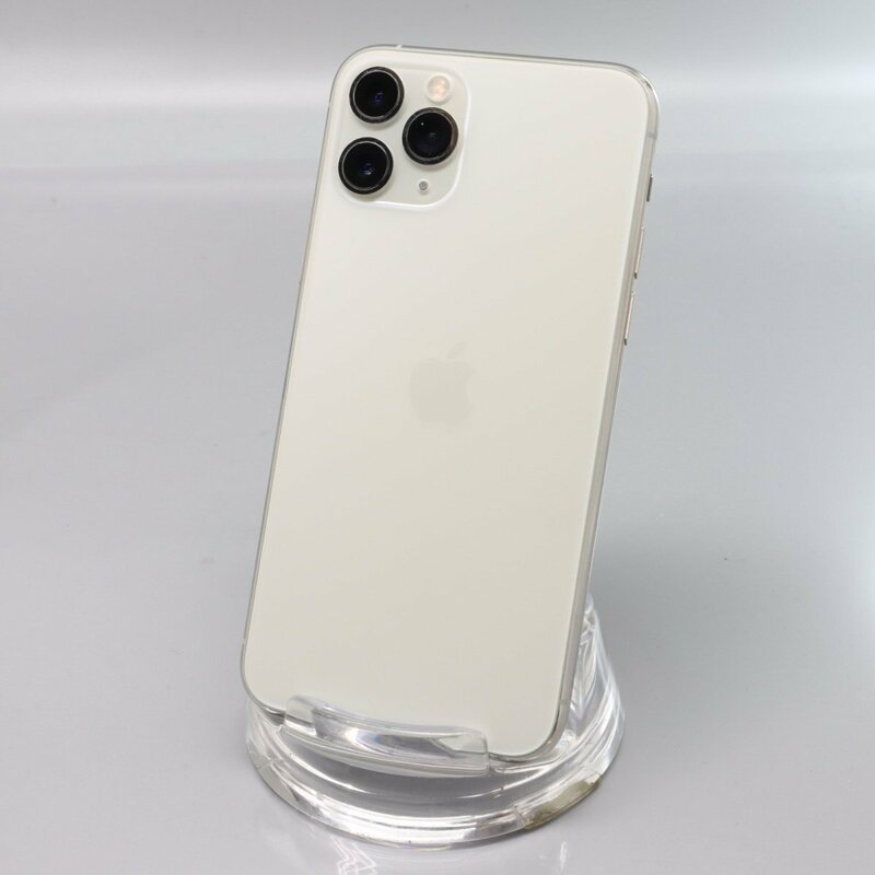 Apple iPhone11 Pro 256GB Silver A2215 MWC82J/A バッテリ92% ■SIMフリー★Joshin2661【1円開始・送料無料】
