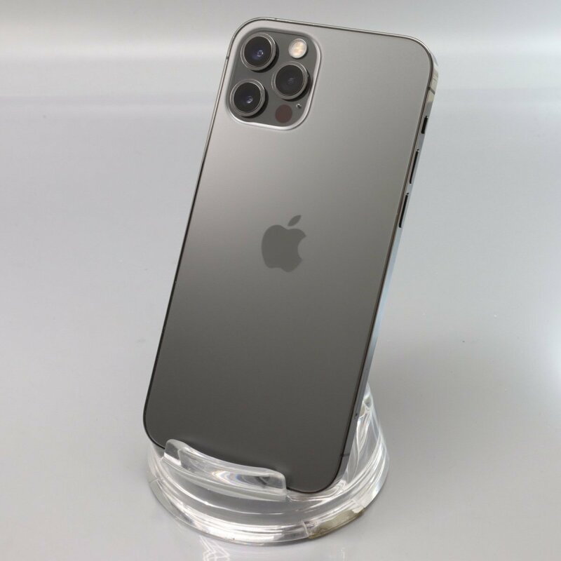 Apple iPhone12 Pro 256GB Graphite A2406 MGM93J/A バッテリ81% ■SIMフリー★Joshin2074【1円開始・送料無料】
