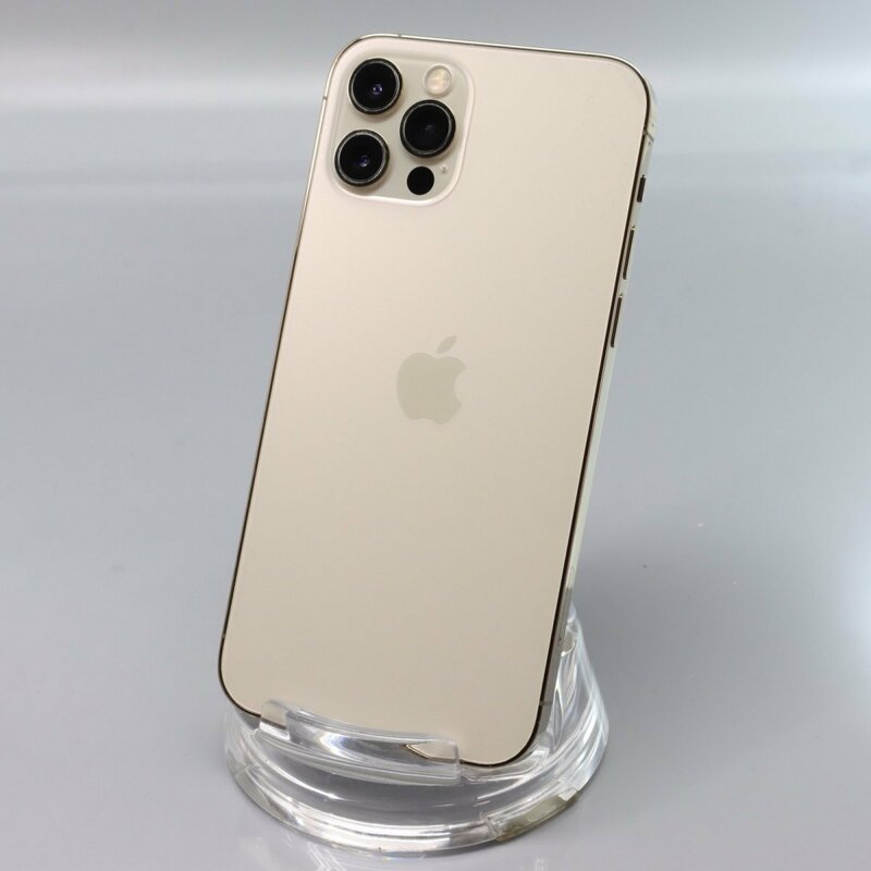 Apple iPhone12 Pro 128GB Gold A2406 MGM73J/A バッテリ84% ■SIMフリー★Joshin5128【1円開始・送料無料】