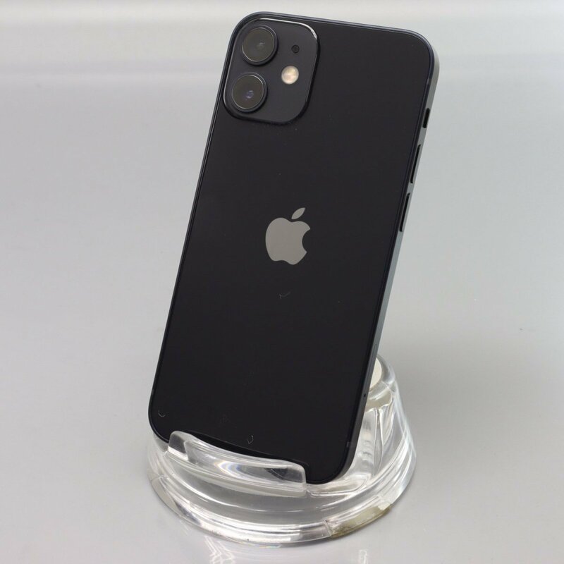 Apple iPhone12 mini 64GB Black A2398 MGA03J/A バッテリ82% ■au★Joshin3649【1円開始・送料無料】
