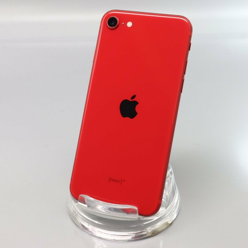 Apple iPhoneSE 64GB (第2世代) (PRODUCT)RED A2296 MX9U2J/A バッテリ78% ■SIMフリー★Joshin7628【1円開始・送料無料】