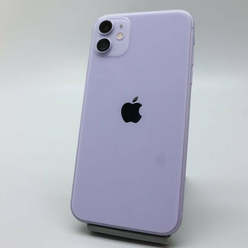 Apple iPhone11 128GB Purple A2221 MWM52J/A バッテリ79% ■SIMフリー★Joshin0587【1円開始・送料無料】