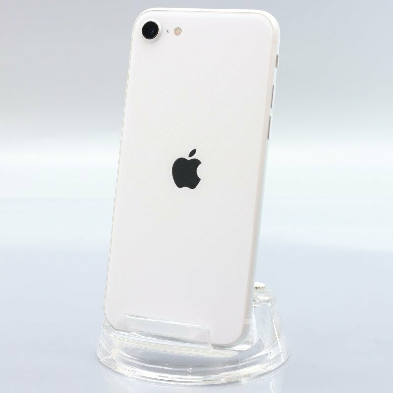 Apple iPhoneSE 64GB (第2世代) White A2296 MHGQ3J/A バッテリ81% ■SIMフリー★Joshin5310【1円開始・送料無料】