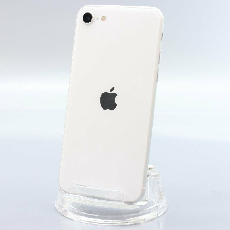 Apple iPhoneSE 64GB (第2世代) White A2296 MX9T2J/A バッテリ80% ■SIMフリー★Joshin4686【1円開始・送料無料】