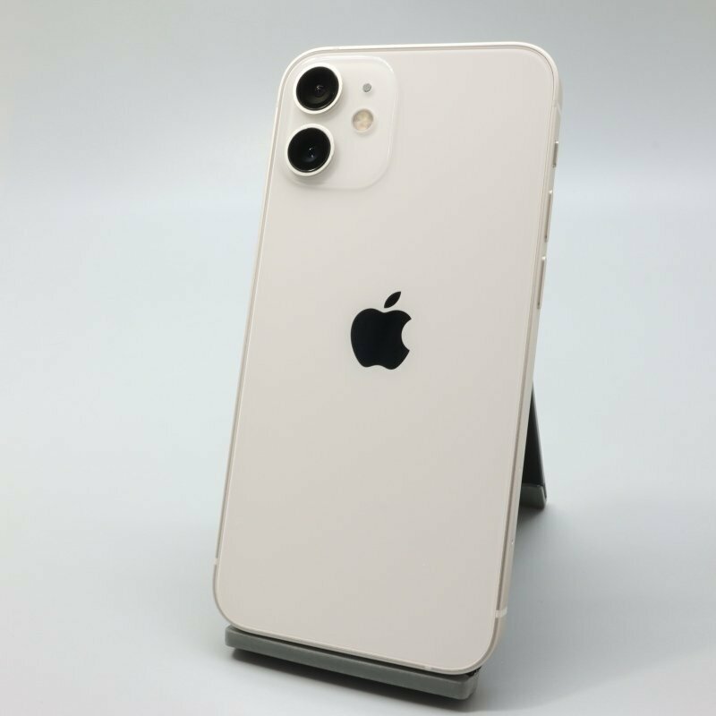 Apple iPhone12 mini 128GB White A2398 MGDM3J/A バッテリ76% ■SIMフリー★Joshin7825【1円開始・送料無料】