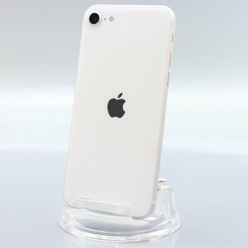 Apple iPhoneSE 64GB (第2世代) White A2296 MHGQ3J/A バッテリ77% ■au★Joshin5896【1円開始・送料無料】