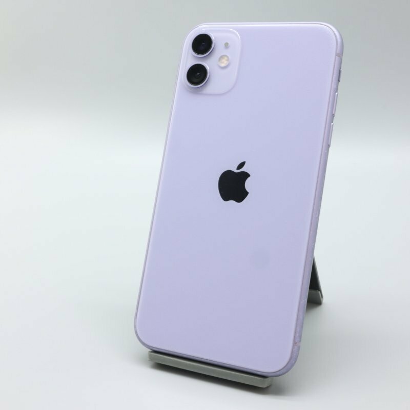 Apple iPhone11 128GB Purple A2221 MWM52J/A バッテリ87% ■ソフトバンク★Joshin6710【1円開始・送料無料】