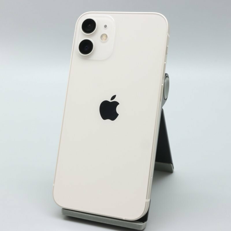 Apple iPhone12 mini 128GB White A2398 MGDM3J/A バッテリ80% ■SIMフリー★Joshin2425【1円開始・送料無料】