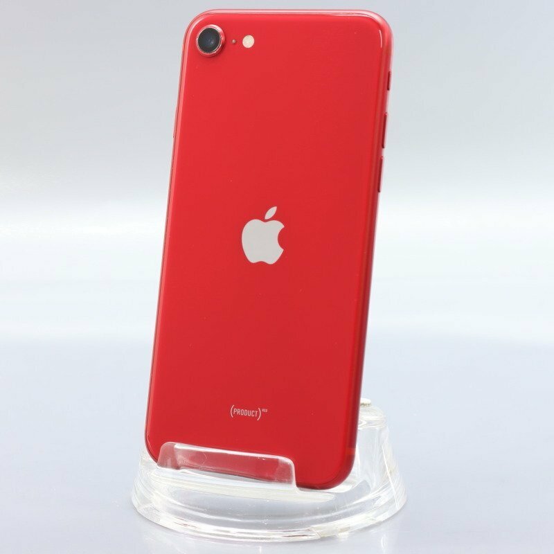 Apple iPhoneSE 64GB (第2世代) (PRODUCT)RED A2296 MHGR3J/A バッテリ89% ■SIMフリー★Joshin4213【1円開始・送料無料】