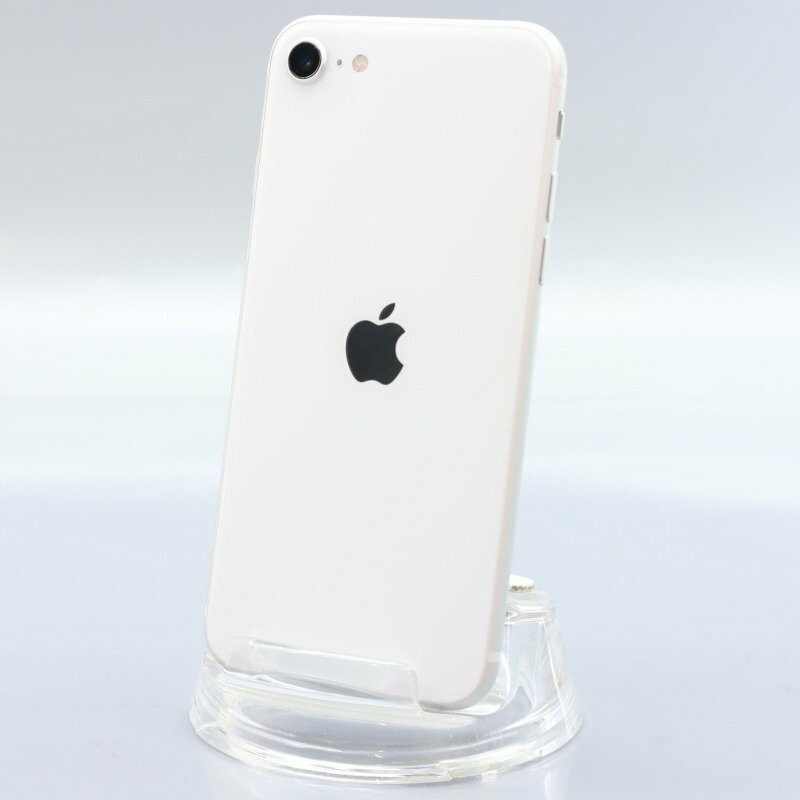 Apple iPhoneSE 64GB (第2世代) White A2296 MHGQ3J/A バッテリ80% ■SIMフリー★Joshin8064【1円開始・送料無料】