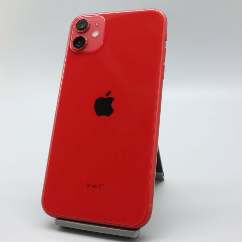 Apple iPhone11 128GB (PRODUCT)RED A2221 MWM32J/A バッテリ85% ■SIMフリー★Joshin2206【1円開始・送料無料】