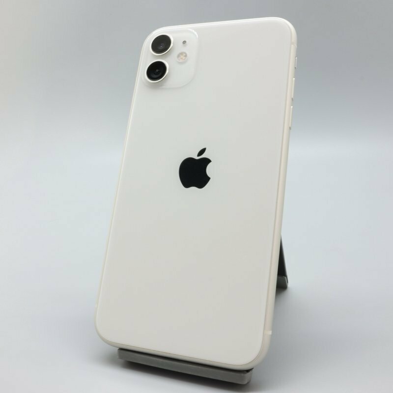 Apple iPhone11 128GB White A2221 MWM22J/A バッテリ75% ■ソフトバンク★Joshin2155【1円開始・送料無料】