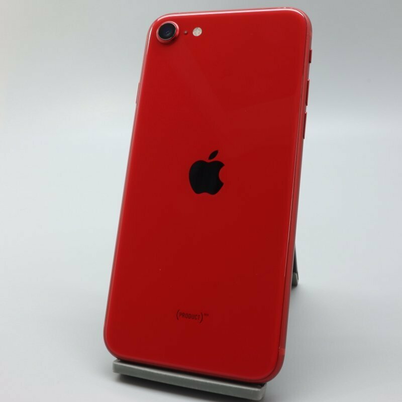 Apple iPhoneSE 64GB (第2世代) (PRODUCT)RED A2296 MHGR3J/A バッテリ86% ■SIMフリー★Joshin6898【1円開始・送料無料】
