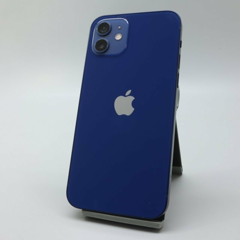 Apple iPhone12 64GB Blue A2402 3H518J/A バッテリ99% ■SIMフリー★Joshin4701【1円開始・送料無料】