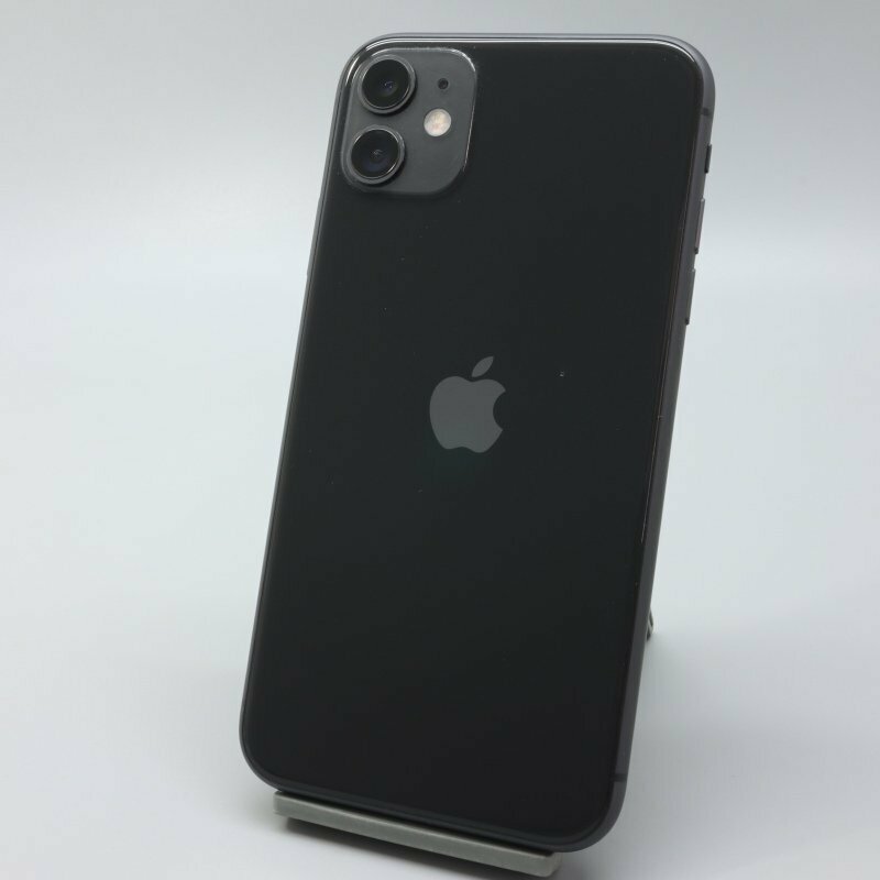 Apple iPhone11 64GB Black A2221 MWLT2J/A バッテリ91% ■SIMフリー★Joshin5396【1円開始・送料無料】