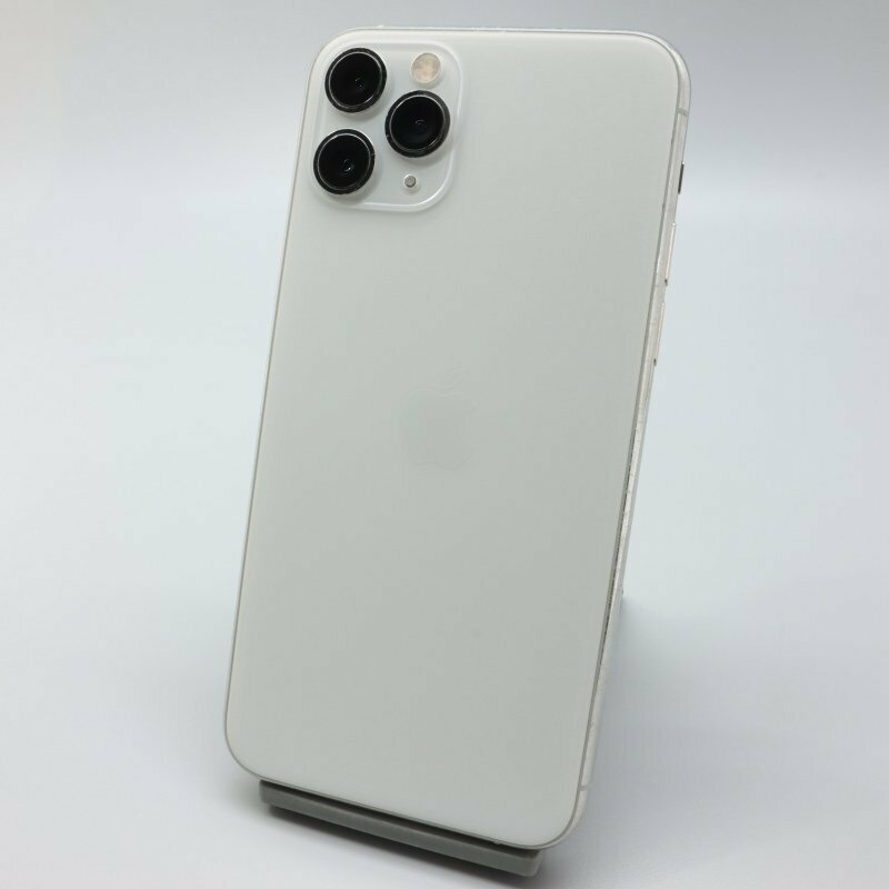Apple iPhone11 Pro 64GB Silver A2215 MWC32J/A バッテリ85% ■SIMフリー★Joshin9112【1円開始・送料無料】