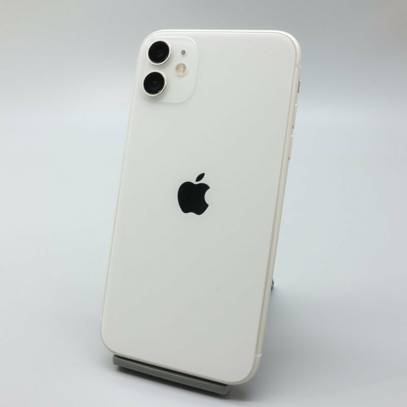 Apple iPhone11 256GB White A2221 MWM82J/A バッテリ77% ■SIMフリー★Joshin1485【1円開始・送料無料】