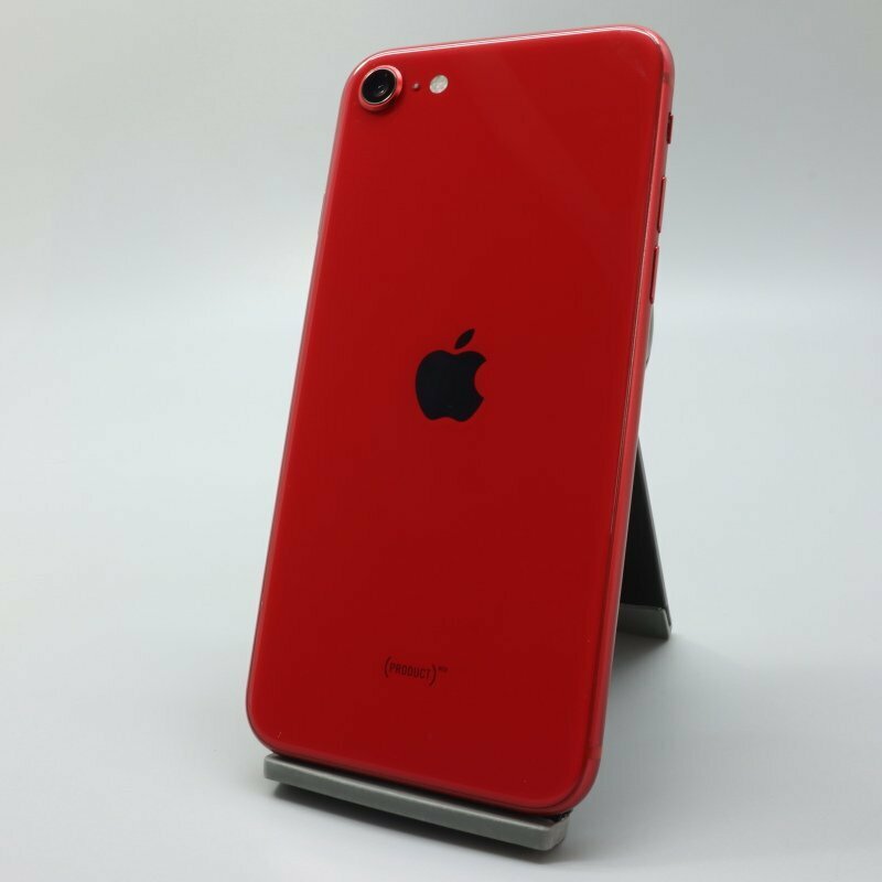 Apple iPhoneSE 128GB (第2世代) (PRODUCT)RED A2296 MHGV3J/A バッテリ77% ■SIMフリー★Joshin4176【1円開始・送料無料】