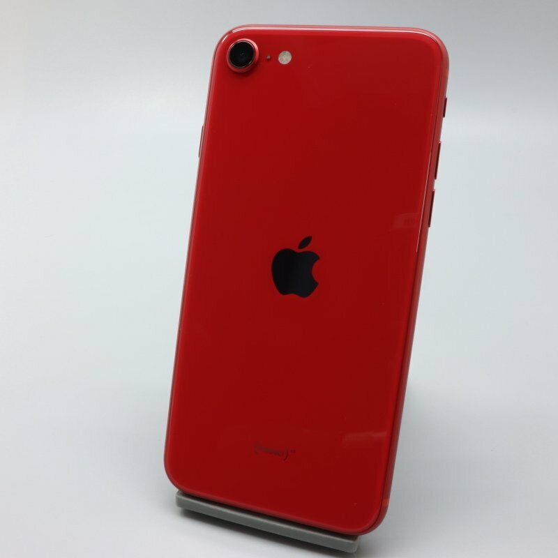 Apple iPhoneSE 64GB (第2世代) (PRODUCT)RED A2296 MHGR3J/A バッテリ92% ■SIMフリー★Joshin8940【1円開始・送料無料】