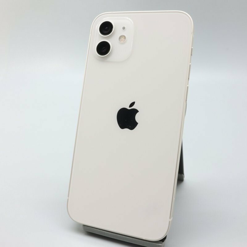 Apple iPhone12 128GB White A2402 MGHV3J/A バッテリ82% ■SIMフリー★Joshin3983【1円開始・送料無料】