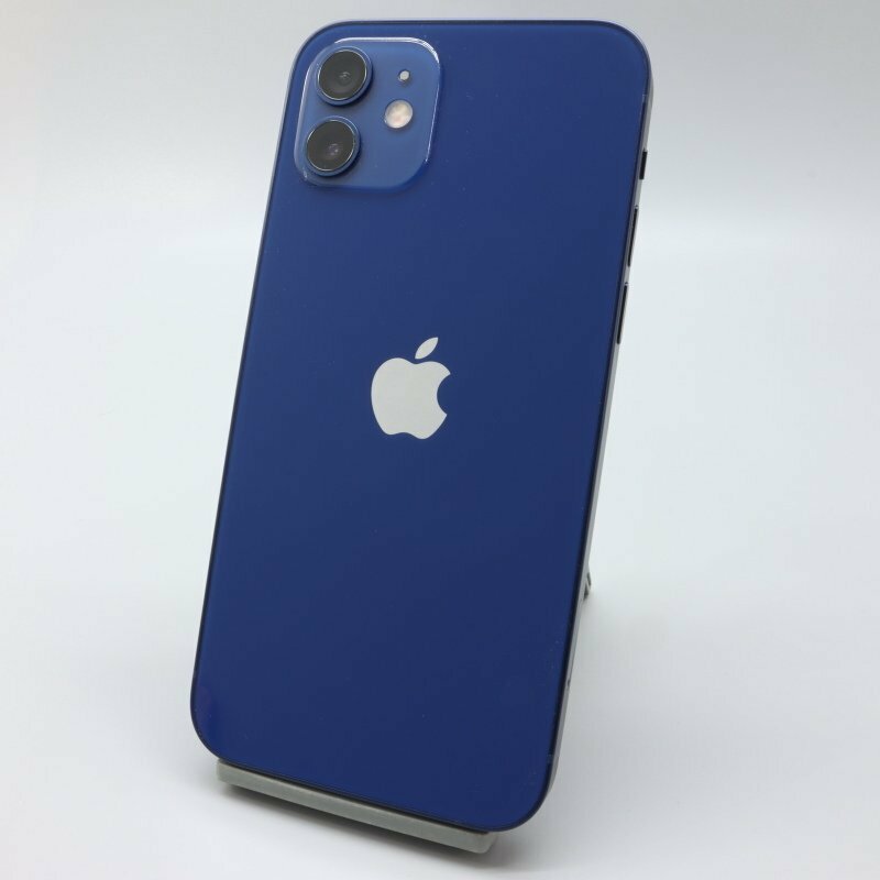 Apple iPhone12 256GB Blue A2402 MGJ33J/A バッテリ90% ■SIMフリー★Joshin8620【1円開始・送料無料】