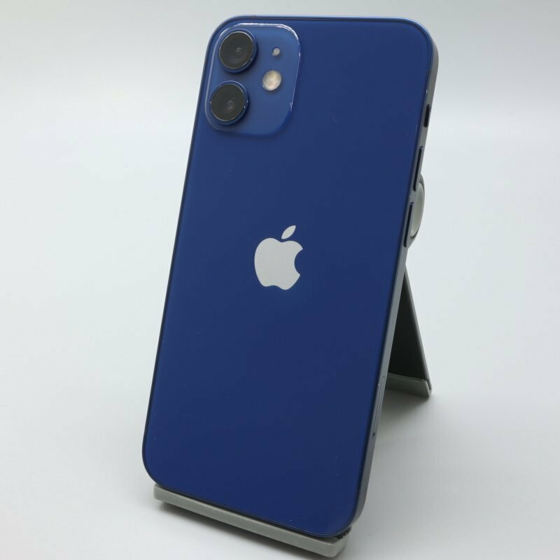 Apple iPhone12 mini 64GB Blue A2398 MGAP3J/A バッテリ80% ■SIMフリー★Joshin2633【1円開始・送料無料】