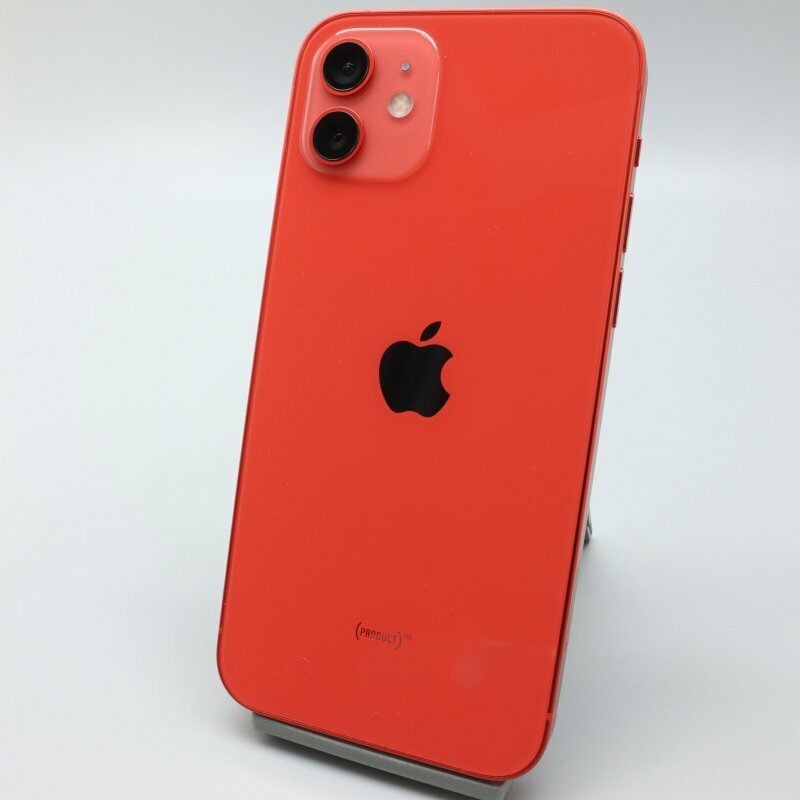 Apple iPhone12 128GB (PRODUCT)RED A2402 MGHW3J/A バッテリ84% ■au★Joshin2459【1円開始・送料無料】