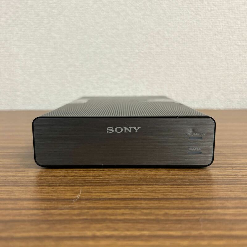 管S240528 6★☆ SONY ソニー 外付けハードディスク HDD 2TB ブラック HD-T2 動作未確認 ☆