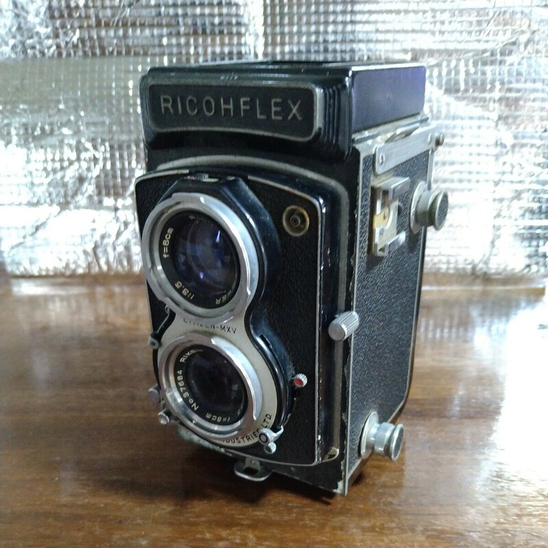 二眼レフカメラ、RICOHFLEX 現状品、ジャンク品