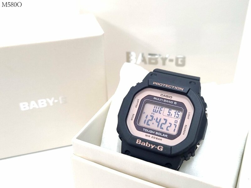 CASIO Baby-G カシオ BGD-5000U タフソーラー デジタル レディース 腕時計 稼働品 説明書 箱付き M580OA