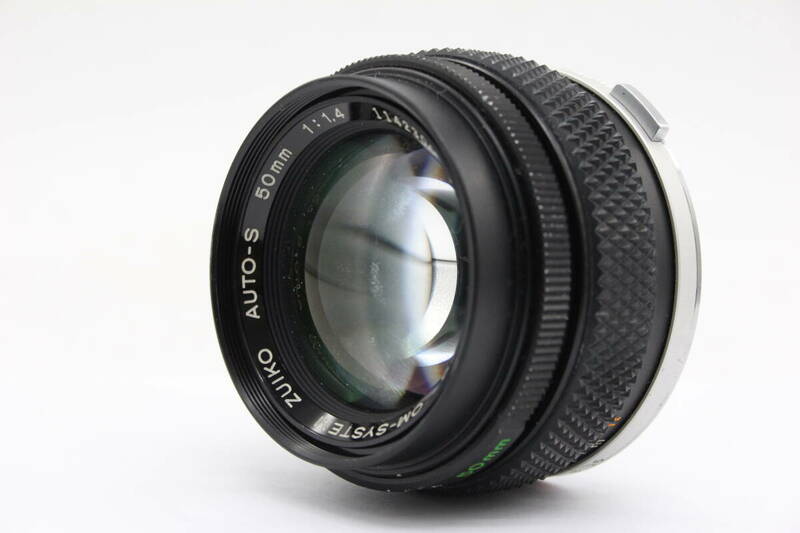 【訳あり品】 オリンパス Olympus OM-SYSTEM ZUIKO AUTO-S 50mm F1.4 レンズ v1210