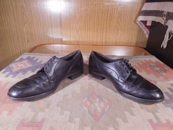 ★●ビンテージ●FLORSHEIMフローシャイム●Uチップ黒US11D●29cm小窓ロゴ