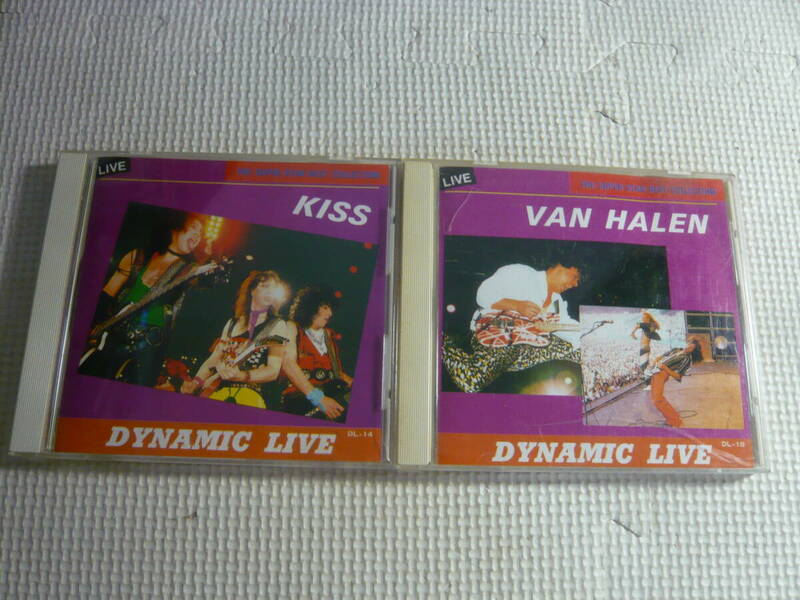 ＣＤ2枚セット☆KISS/VAN HALEN☆中古　20