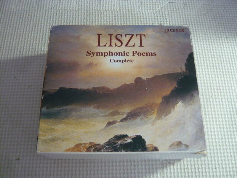 レ　CD５枚組☆LISZT　Symphonic Poems Complete☆中古