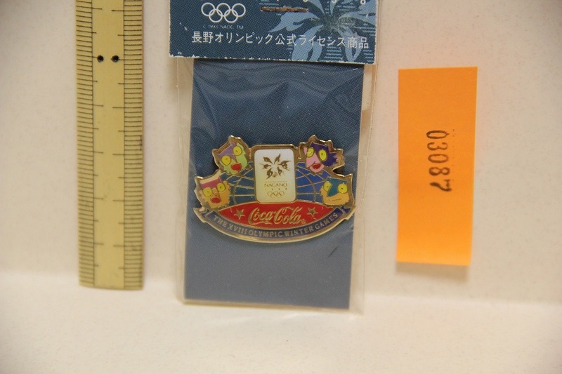 1998 長野オリンピック コカコーラ スノーレッツ ピンバッチ Coca Cola 検索 ピンバッジ ピンズ ピンバッヂ PIN PINS グッズ キャラ ロゴ