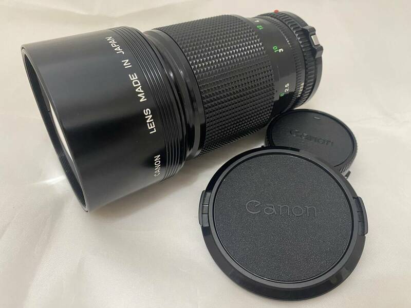 ◆動作品◆ Canon キャノン New FD 200mm F2.8 単焦点 望遠レンズ ♯2405081