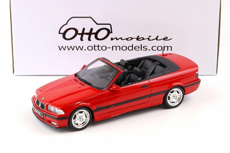 Otto Mobile OT1048 オットモビル 1/18 ミニカー レジン プロポーションモデル 1995年モデル BMW E36 M3 Cabriolet 1995 レッド