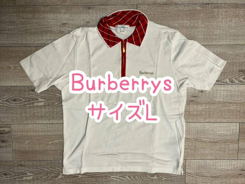 Burberrys/ポロシャツ/白/L