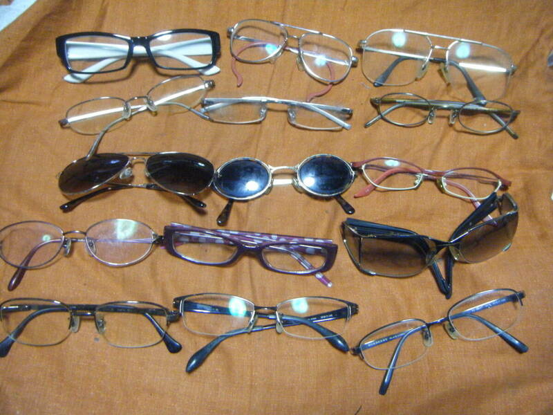 ●サングラス 　眼鏡　15個　中古●