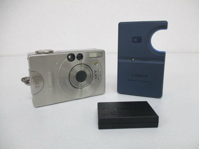 中古 カメラ Canon キャノン IXY DIGITAL 200 デジタルカメラ　CANON ZOOM LENS 5.4-10.8mm 1:2.8-4.0 ※動作未確認 ／H