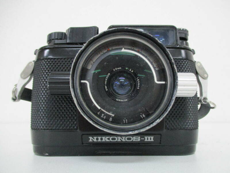 中古 カメラ NIKONOS-III UW- NIKKOR 28mm 1:3.5 ※動作未確認／R