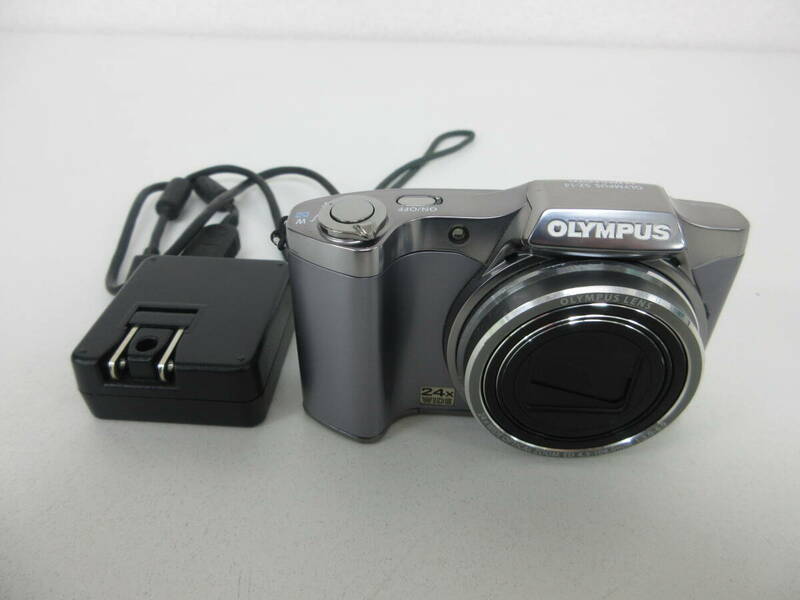 【訳アリ】 中古 カメラ OLYMPUS SZ-14 オリンパス コンパクト デジタルカメラ バッテリー付属 ※通電のみ確認済 ／C