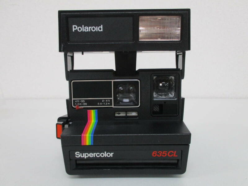 中古 カメラ ポラロイドカメラ Supercolor 635CL Polaroid ※通電のみ確認済 ／B