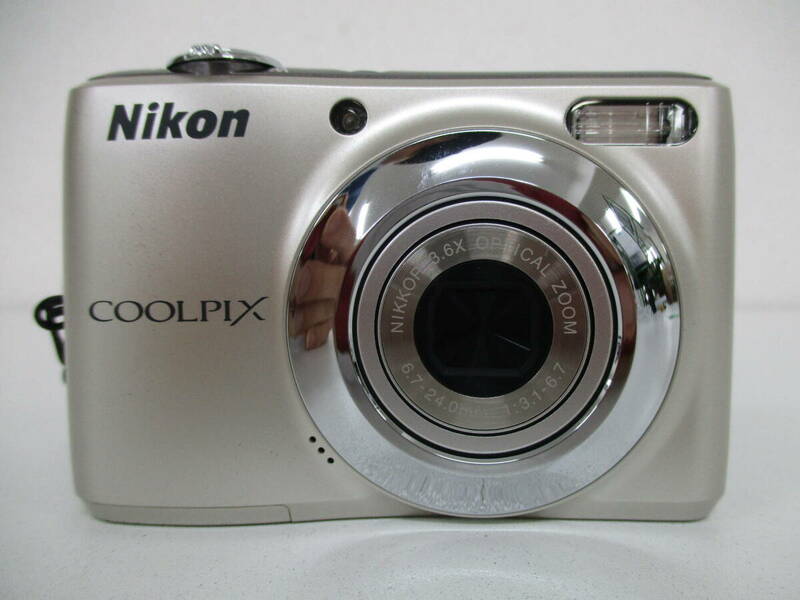 中古 カメラ Nikon COOLPIX L21 6.7-24.0mm 1:3.1-6.7 ニコン ※通電のみ確認済 ／D