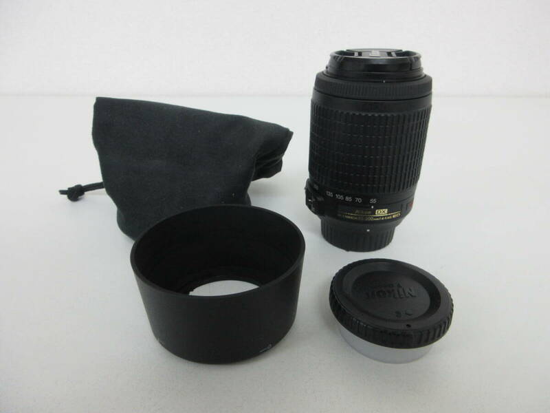 中古 カメラレンズ Nikon ニコン AF-S DX NIKKOR 55-200mm F4-5.6G ED VR ※動作未確認／O