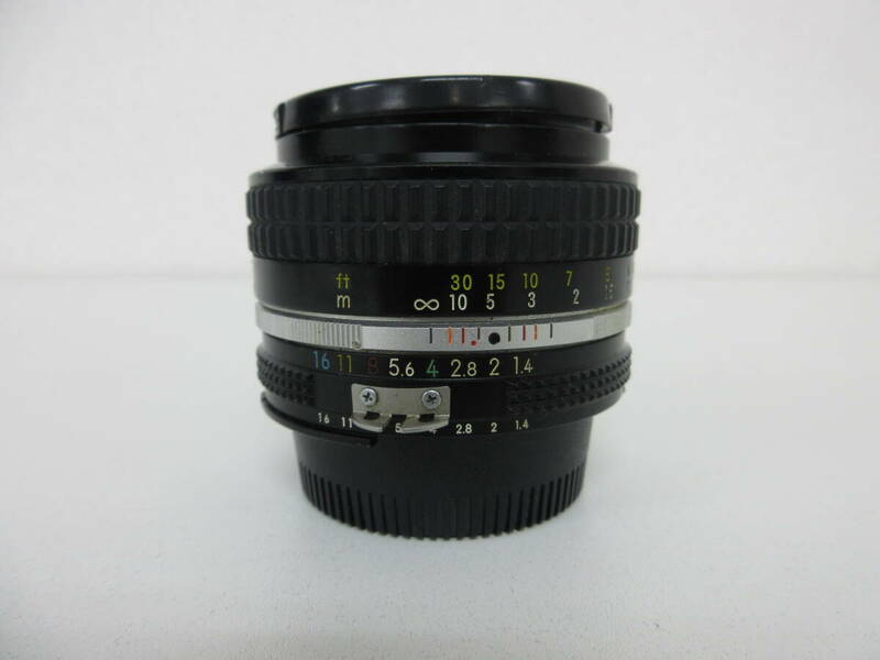 中古 カメラレンズ Nikon nikkor 50ｍｍ F1.4 ※動作未確認／P