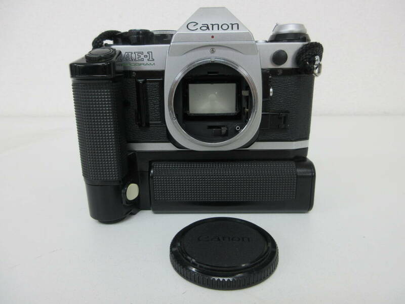 中古 カメラ CANON キャノン AE-1 PROGRAM BATTERY PACK MA※動作未確認 ／V
