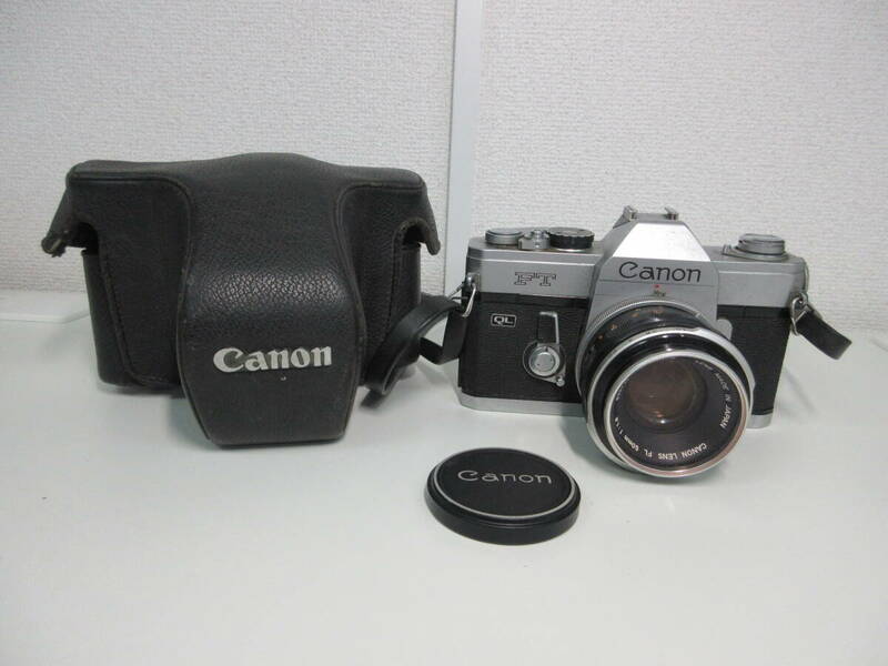中古 カメラ キャノン CANON FT QL / レンズ FL 50mm F1.8 ※動作未確認 ／J
